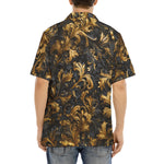 Hawaiian Shirt Golden Embossed Art Print