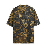 Hawaiian Shirt Golden Embossed Art Print