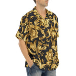 Hawaiian Shirt Embossed Golden Art Print