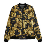 Bomber Jacket Embossed Golden Art Print