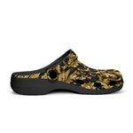 Classic Clogs Embossed Golden Art Print