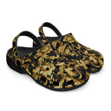 Classic Clogs Embossed Golden Art Print