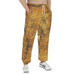 Men's Sweatpants Bronze Plate Textured Canvas
