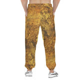 Men's Sweatpants Bronze Plate Textured Canvas