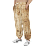 Men's Sweatpants Sketches and Drawings Paper Map