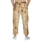 Men's Sweatpants Sketches and Drawings Paper Map