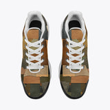 Air Cushion Sneakers Camouflage Patchwork