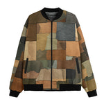 Bomber Jacket Camouflage Patchwork