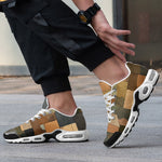 Air Cushion Sneakers Camouflage Patchwork