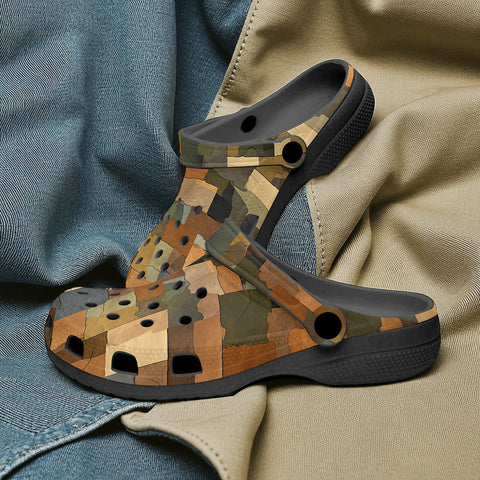 Classic Clogs Camouflage Patchwork