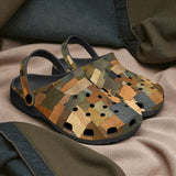Classic Clogs Camouflage Patchwork