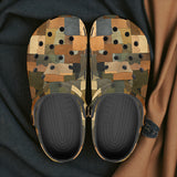 Classic Clogs Camouflage Patchwork