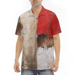 Men's Polo Shirt Modern Art Abstraction