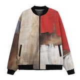 Bomber Jacket Modern Art Abstraction