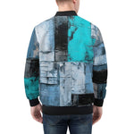 Bomber Jacket Modern Art Abstraction