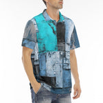 Men's Polo Shirt Modern Art Abstraction