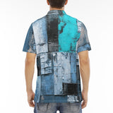 Men's Polo Shirt Modern Art Abstraction