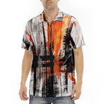 Men's Polo Shirt Modern Art Abstraction