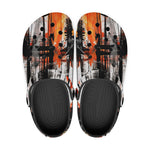 Classic Clogs Modern Art Abstraction