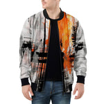 Bomber Jacket Modern Art Abstraction