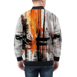 Bomber Jacket Modern Art Abstraction