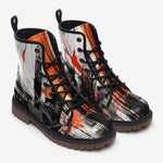 Leather Boots Modern Art Abstraction