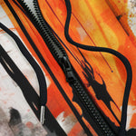 Men's Zip Up Hoodie Modern Art Abstraction
