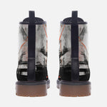 Leather Boots Modern Art Abstraction