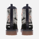Leather Boots Modern Art Abstraction