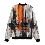 Bomber Jacket Modern Art Abstraction