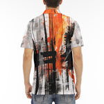 Men's Polo Shirt Modern Art Abstraction