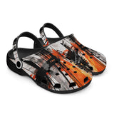 Classic Clogs Modern Art Abstraction