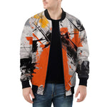 Bomber Jacket Modern Art Abstraction