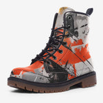 Leather Boots Modern Art Abstraction