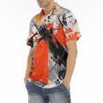 Men's Polo Shirt Modern Art Abstraction