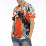 Men's Polo Shirt Modern Art Abstraction