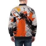 Bomber Jacket Modern Art Abstraction