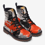 Leather Boots Modern Art Abstraction