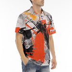 Men's Polo Shirt Modern Art Abstraction