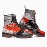Leather Boots Modern Art Abstraction