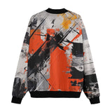 Bomber Jacket Modern Art Abstraction