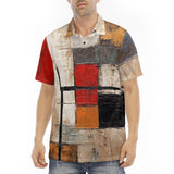 Men's Polo Shirt Modern Art Abstraction