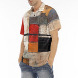 Men's Polo Shirt Modern Art Abstraction