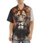 Hawaiian Shirt Lion Splashes Artwork