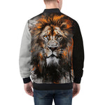 Bomber Jacket Lion Splashes Artwork