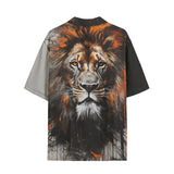 Hawaiian Shirt Lion Splashes Artwork