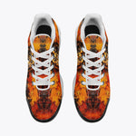 Air Cushion Sneakers Coloured Splashes Artwork Lion