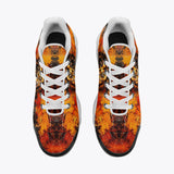 Air Cushion Sneakers Coloured Splashes Artwork Lion
