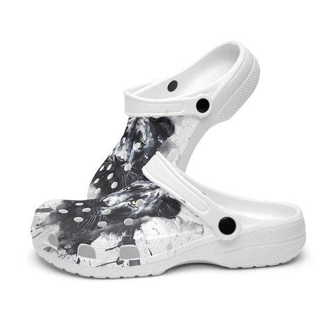 Classic Clogs Panther Watercolor Paint