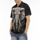 Men's Polo Shirt Totem Elephant